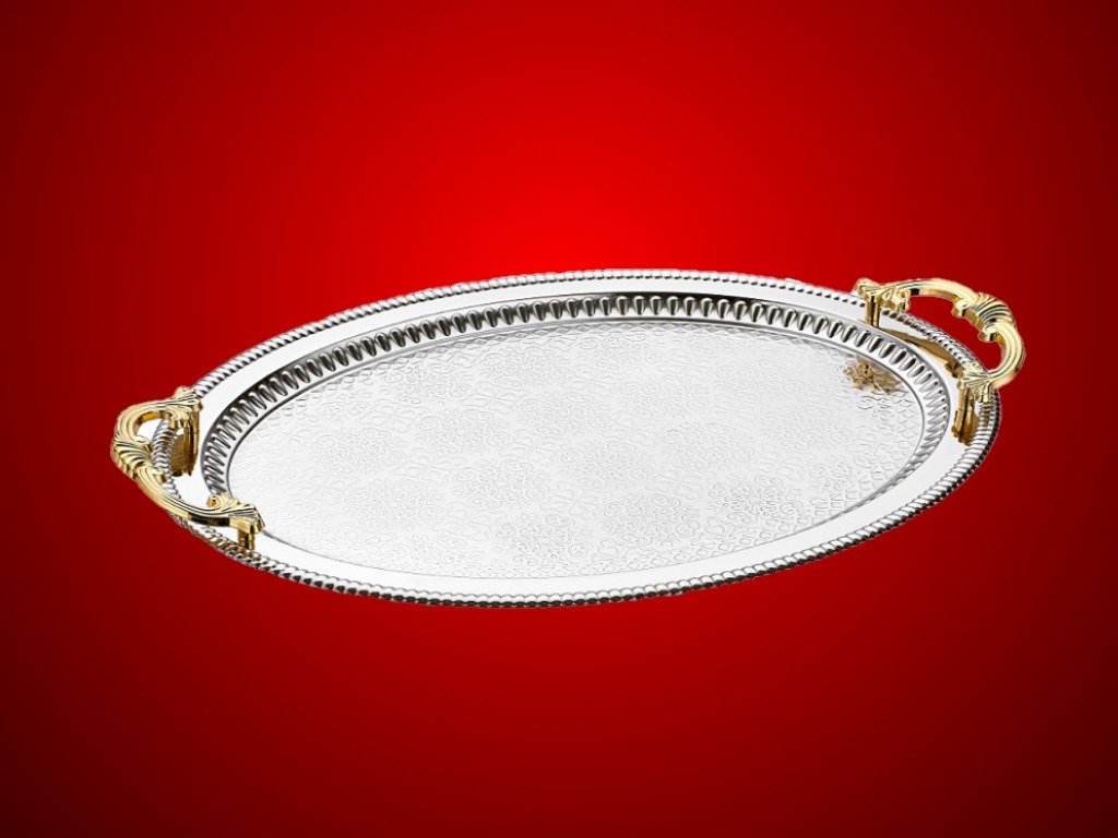 2017/2NA Middle Oval Tray Selimiye Designe